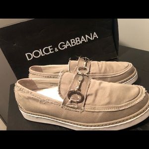 Dolce And Cabbana Men’s Boat Shoes/Loafers